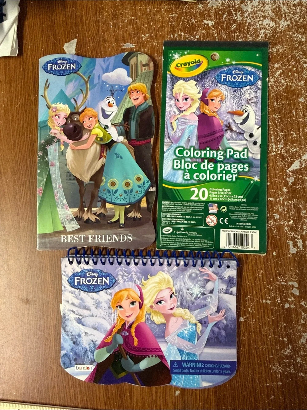 Disney Frozen Activity and Story Book Bundle